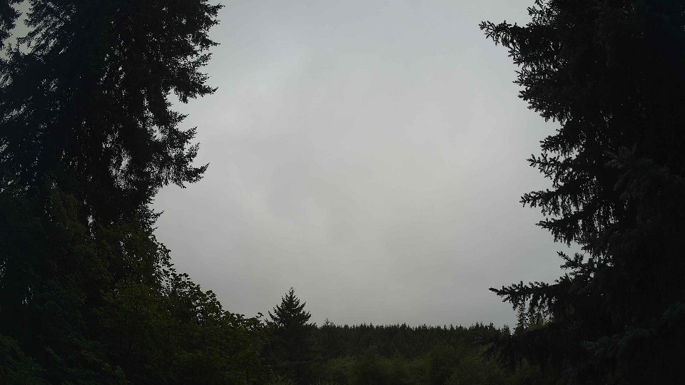 Pacific Northwest skyline timelapse frame from Aug 11th, 2026 at 9:15 AM