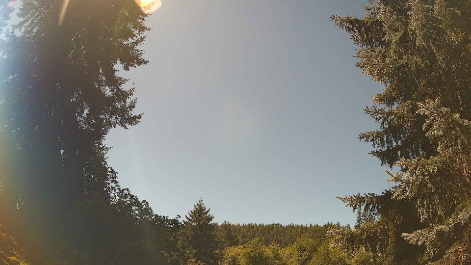 Pacific Northwest skyline timelapse frame from Aug 11th, 2026 at 12:45 PM