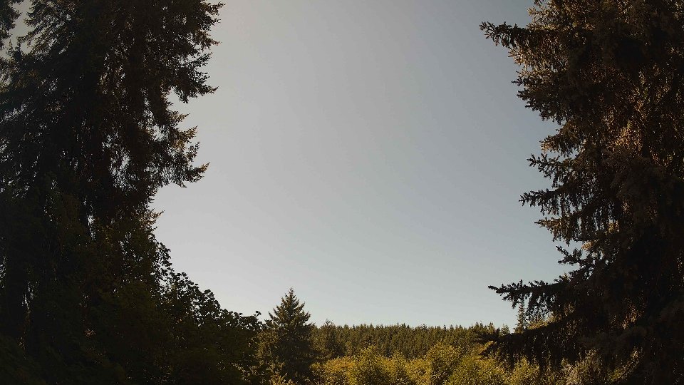 Pacific Northwest skyline timelapse frame from Aug 11th, 2026 at 1:15 PM