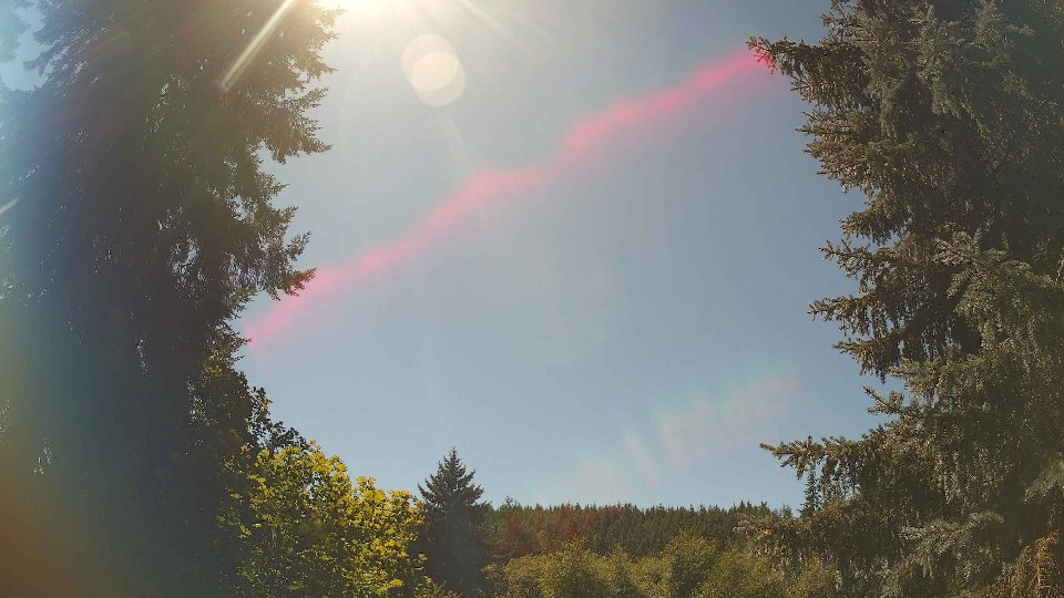 Pacific Northwest skyline timelapse frame from Aug 11th, 2026 at 2:00 PM