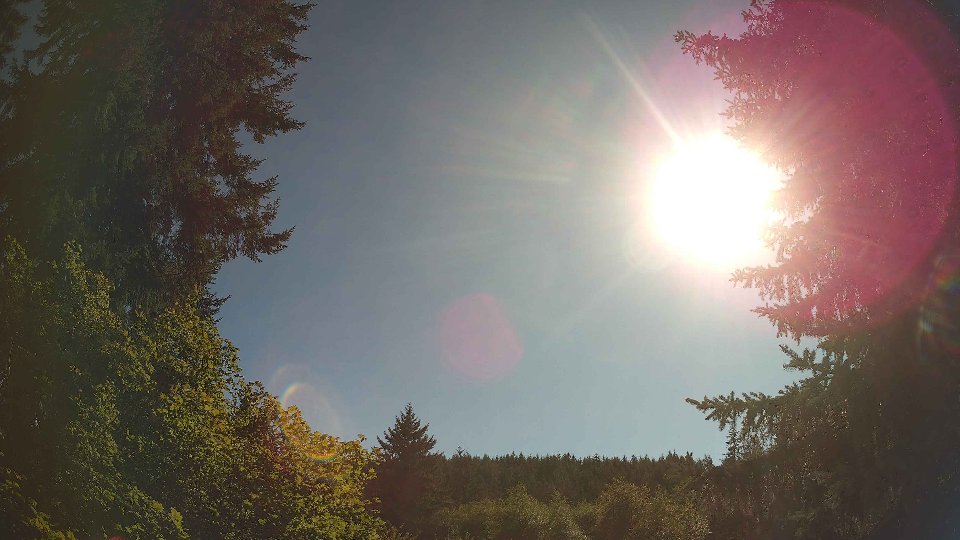 Pacific Northwest skyline timelapse frame from Aug 11th, 2026 at 5:00 PM