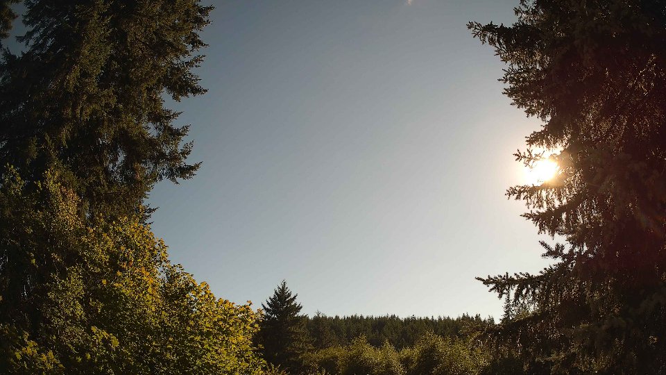 Pacific Northwest skyline timelapse frame from Aug 11th, 2026 at 5:30 PM