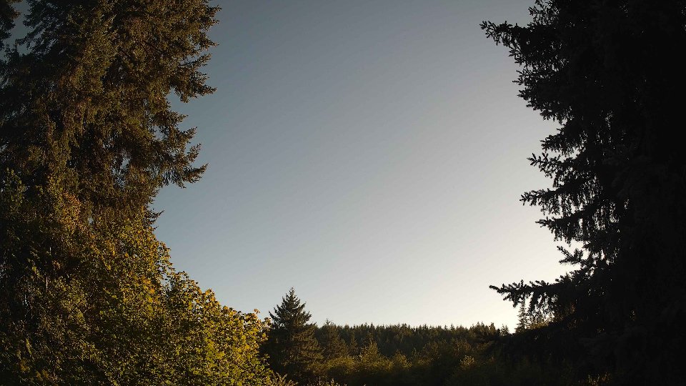 Pacific Northwest skyline timelapse frame from Aug 11th, 2026 at 6:45 PM