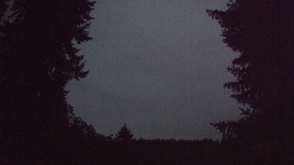 Pacific Northwest skyline timelapse frame from Aug 11th, 2026 at 5:27 AM