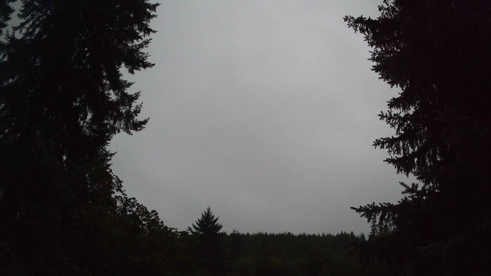 Pacific Northwest skyline timelapse frame from Aug 12th, 2026 at 5:45 AM