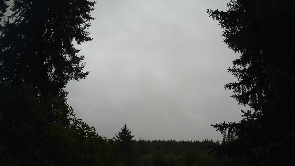 Pacific Northwest skyline timelapse frame from Aug 12th, 2026 at 6:00 AM