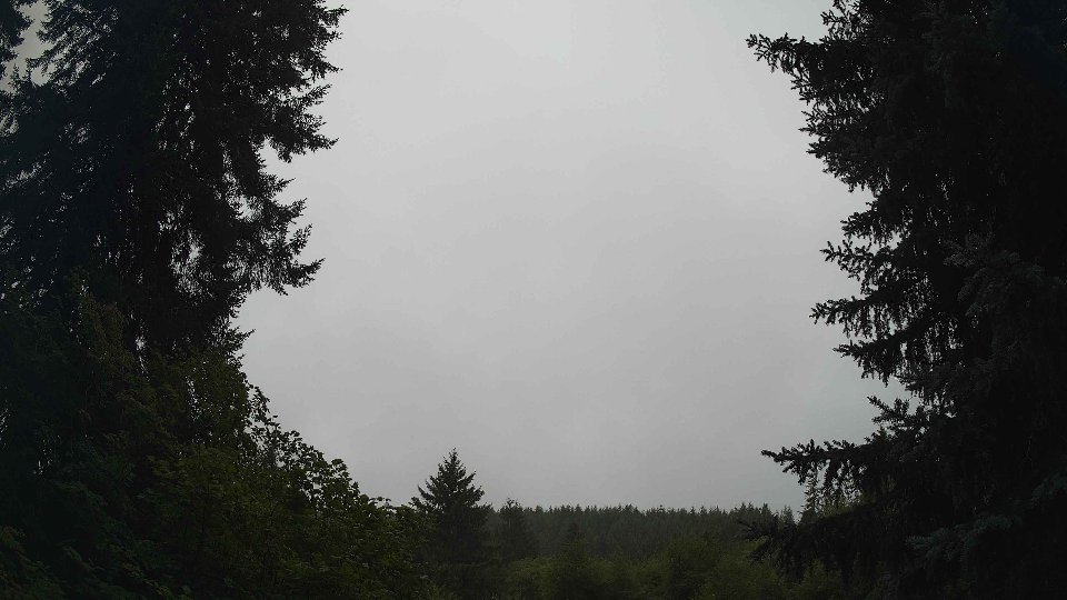 Pacific Northwest skyline timelapse frame from Aug 12th, 2026 at 9:00 AM