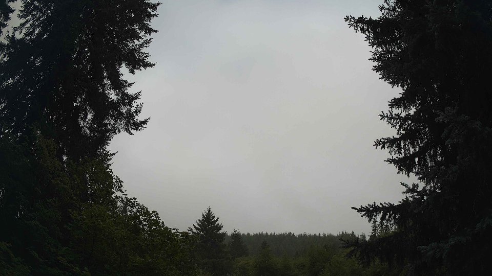 Pacific Northwest skyline timelapse frame from Aug 12th, 2026 at 9:30 AM