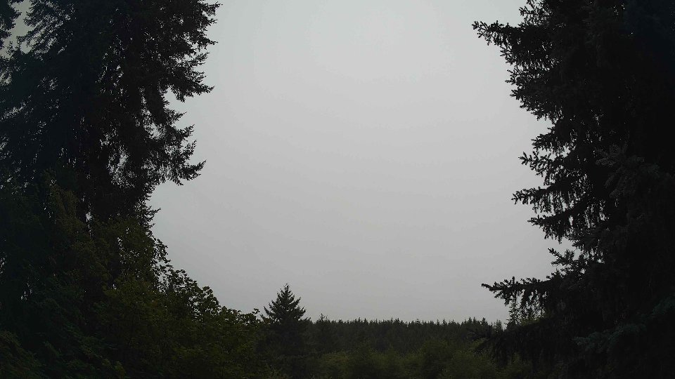 Pacific Northwest skyline timelapse frame from Aug 13th, 2026 at 5:45 AM