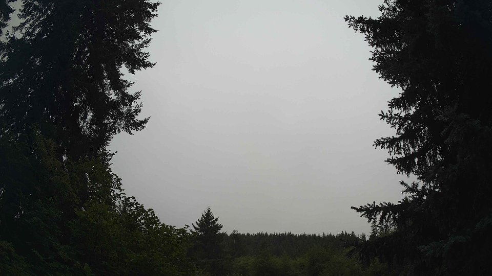 Pacific Northwest skyline timelapse frame from Aug 13th, 2026 at 6:45 AM