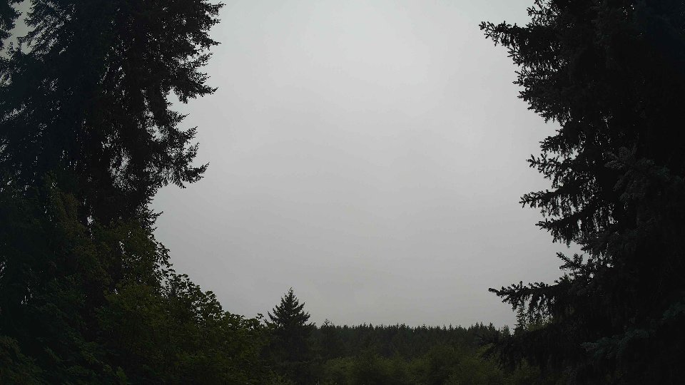 Pacific Northwest skyline timelapse frame from Aug 13th, 2026 at 7:30 AM