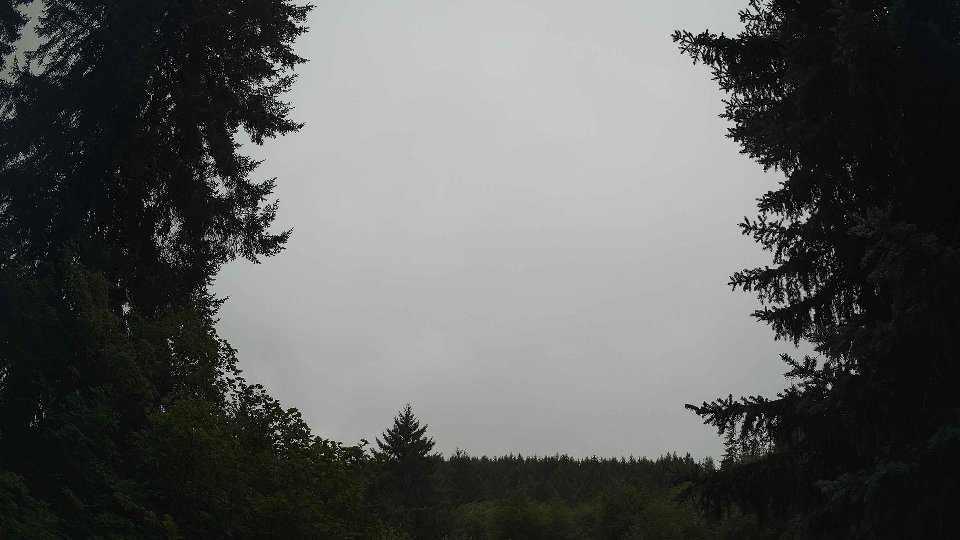Pacific Northwest skyline timelapse frame from Aug 13th, 2026 at 9:00 AM