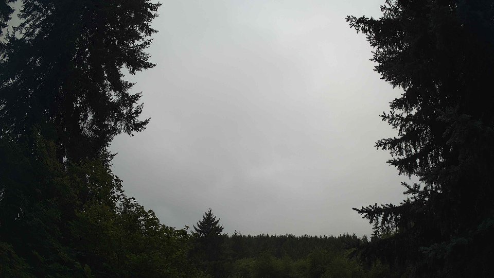 Pacific Northwest skyline timelapse frame from Aug 13th, 2026 at 9:45 AM