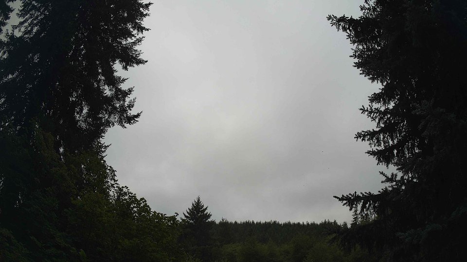 Pacific Northwest skyline timelapse frame from Aug 13th, 2026 at 10:45 AM