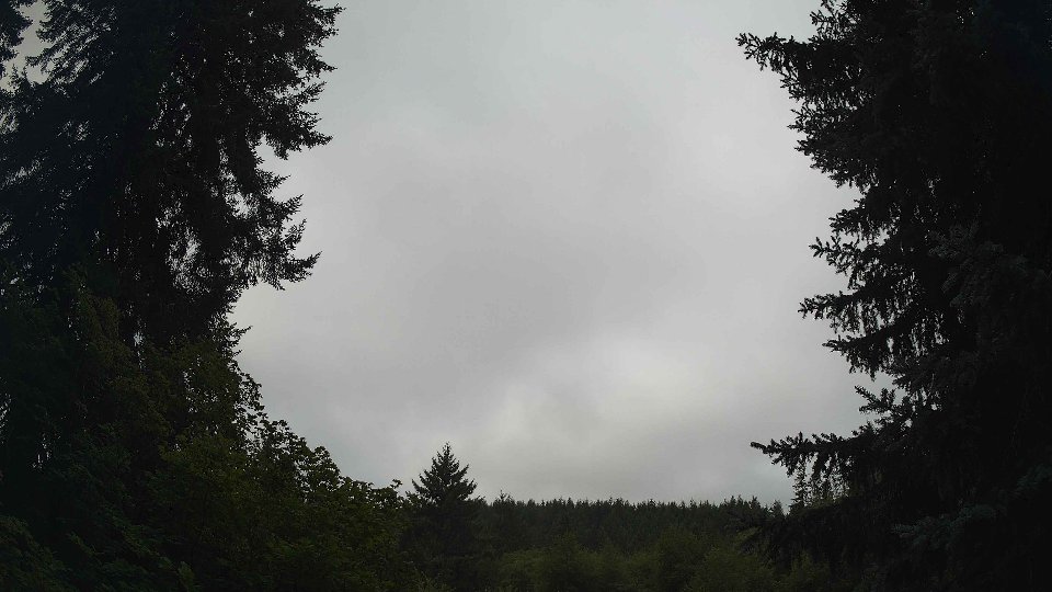 Pacific Northwest skyline timelapse frame from Aug 13th, 2026 at 11:00 AM