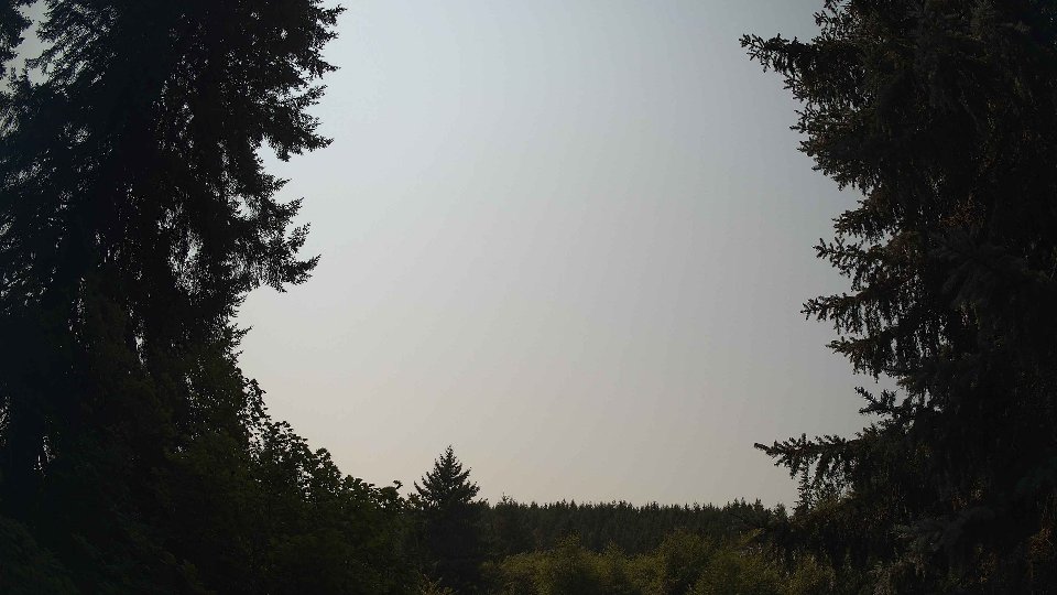 Pacific Northwest skyline timelapse frame from Aug 13th, 2026 at 12:30 PM