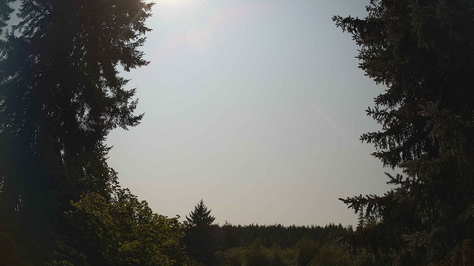 Pacific Northwest skyline timelapse frame from Aug 13th, 2026 at 1:15 PM