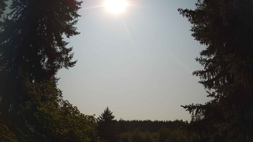 Pacific Northwest skyline timelapse frame from Aug 13th, 2026 at 2:00 PM