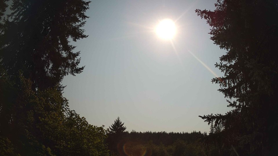 Pacific Northwest skyline timelapse frame from Aug 13th, 2026 at 3:00 PM