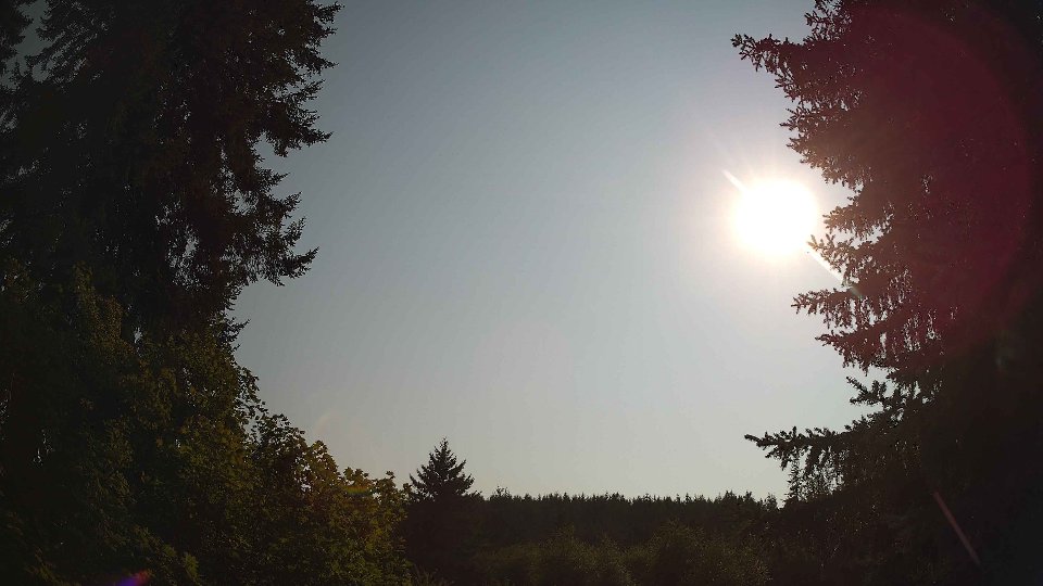 Pacific Northwest skyline timelapse frame from Aug 13th, 2026 at 4:00 PM