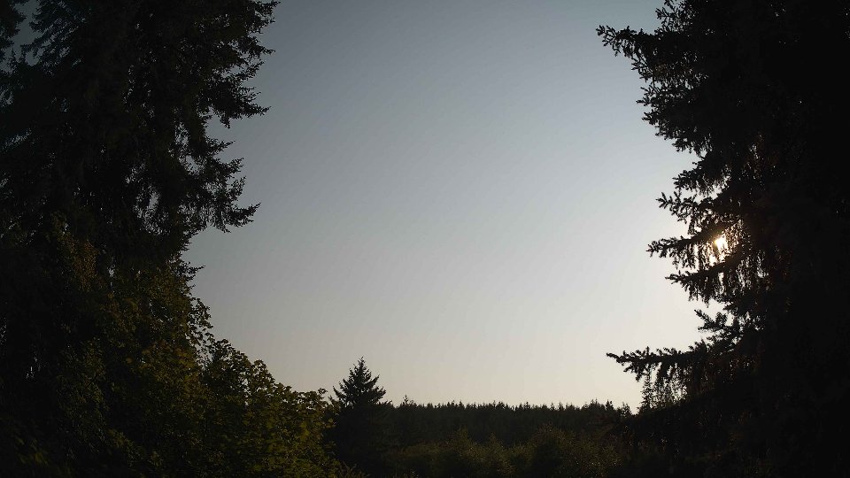 Pacific Northwest skyline timelapse frame from Aug 13th, 2026 at 4:45 PM