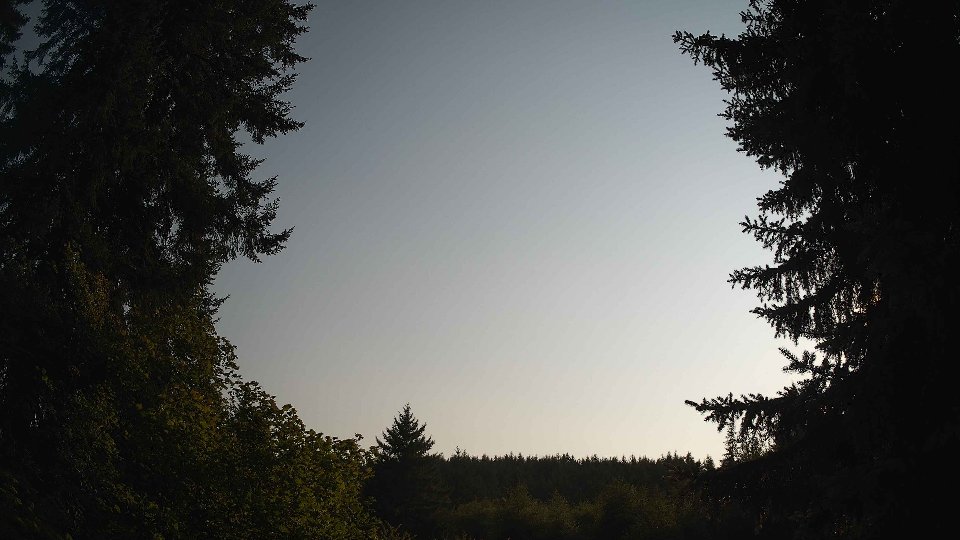 Pacific Northwest skyline timelapse frame from Aug 13th, 2026 at 5:15 PM