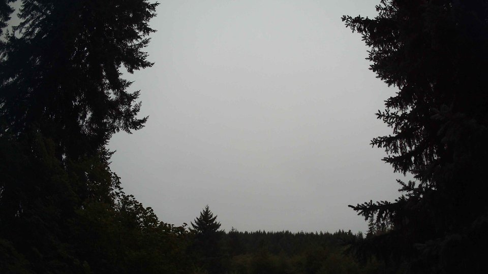 Pacific Northwest skyline timelapse frame from Aug 13th, 2026 at 5:00 AM