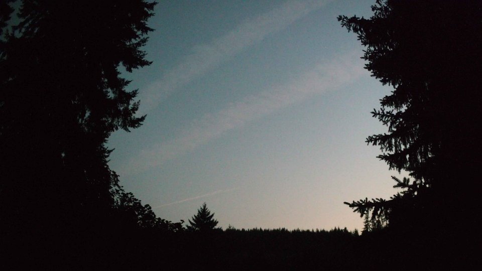 Pacific Northwest skyline timelapse frame from Aug 13th, 2026 at 8:01 PM