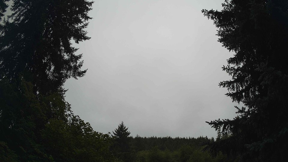 Pacific Northwest skyline timelapse frame from Aug 14th, 2026 at 9:00 AM