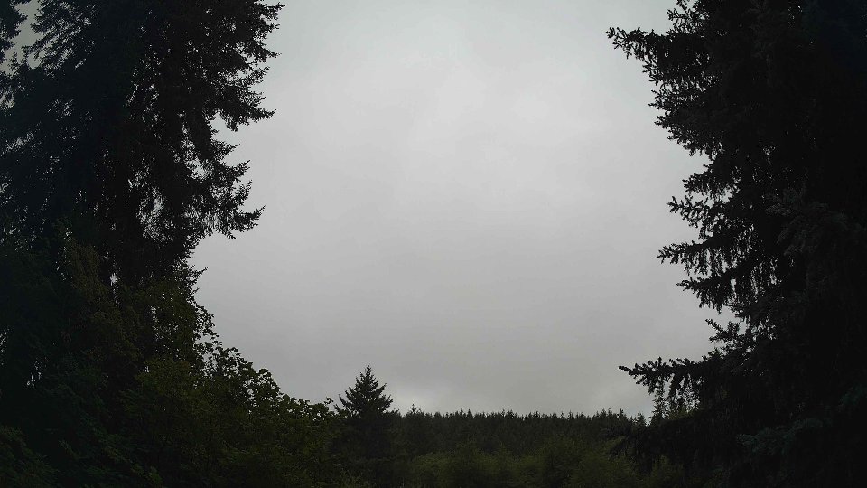 Pacific Northwest skyline timelapse frame from Aug 14th, 2026 at 9:15 AM