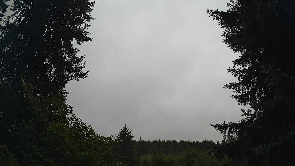 Pacific Northwest skyline timelapse frame from Aug 14th, 2026 at 9:30 AM