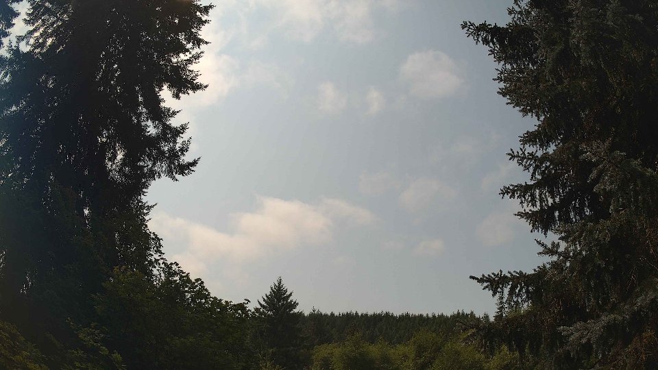 Pacific Northwest skyline timelapse frame from Aug 14th, 2026 at 12:30 PM