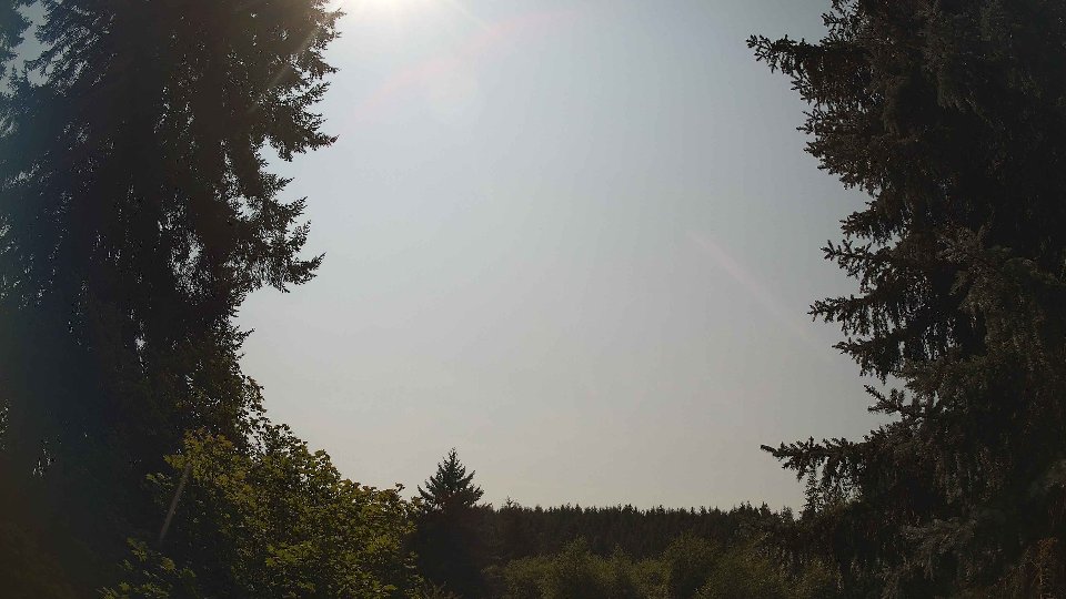 Pacific Northwest skyline timelapse frame from Aug 14th, 2026 at 2:15 PM