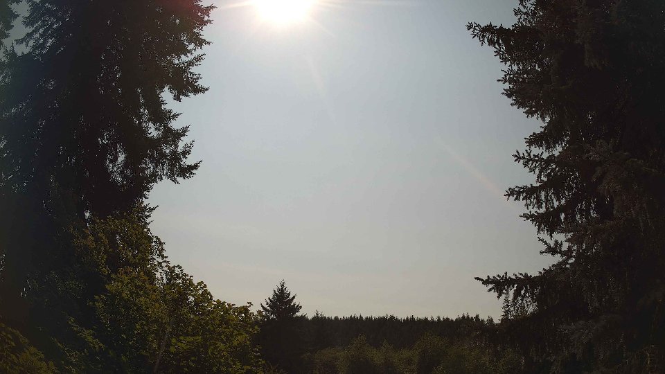 Pacific Northwest skyline timelapse frame from Aug 14th, 2026 at 2:45 PM