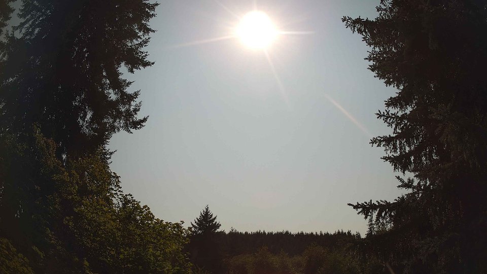 Pacific Northwest skyline timelapse frame from Aug 14th, 2026 at 3:30 PM