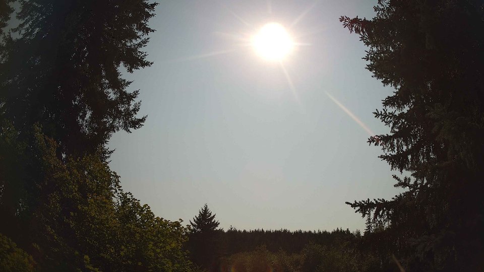 Pacific Northwest skyline timelapse frame from Aug 14th, 2026 at 3:45 PM