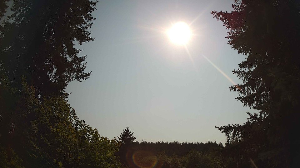 Pacific Northwest skyline timelapse frame from Aug 14th, 2026 at 4:00 PM