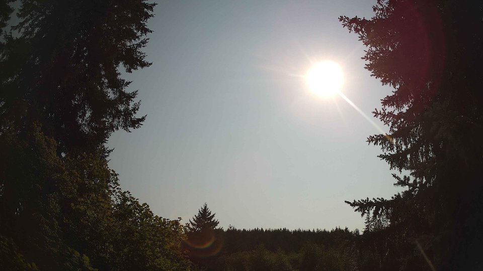 Pacific Northwest skyline timelapse frame from Aug 14th, 2026 at 4:30 PM