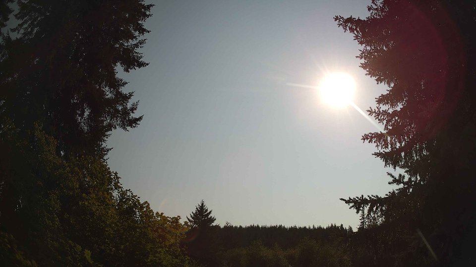 Pacific Northwest skyline timelapse frame from Aug 14th, 2026 at 4:45 PM