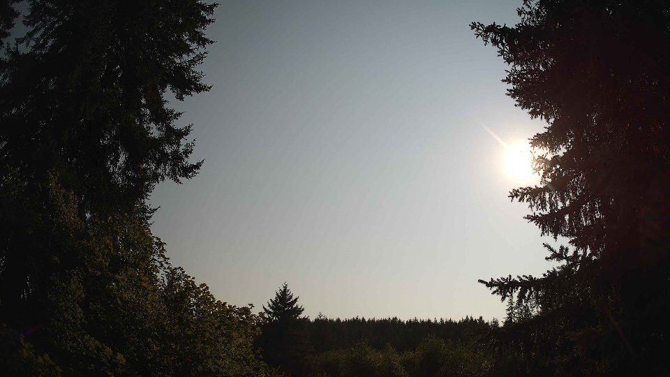 Pacific Northwest skyline timelapse frame from Aug 14th, 2026 at 5:15 PM