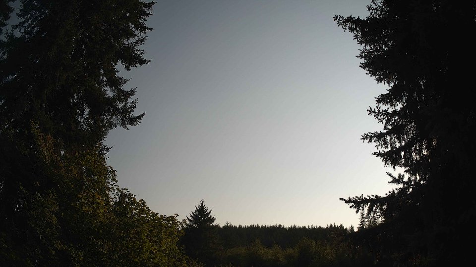 Pacific Northwest skyline timelapse frame from Aug 14th, 2026 at 6:15 PM