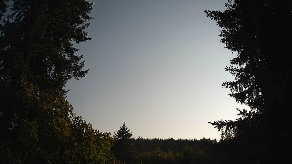 Pacific Northwest skyline timelapse frame from Aug 14th, 2026 at 6:30 PM