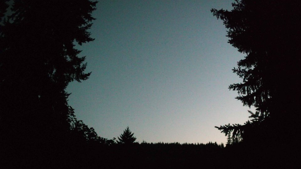 Pacific Northwest skyline timelapse frame from Aug 14th, 2026 at 9:00 PM