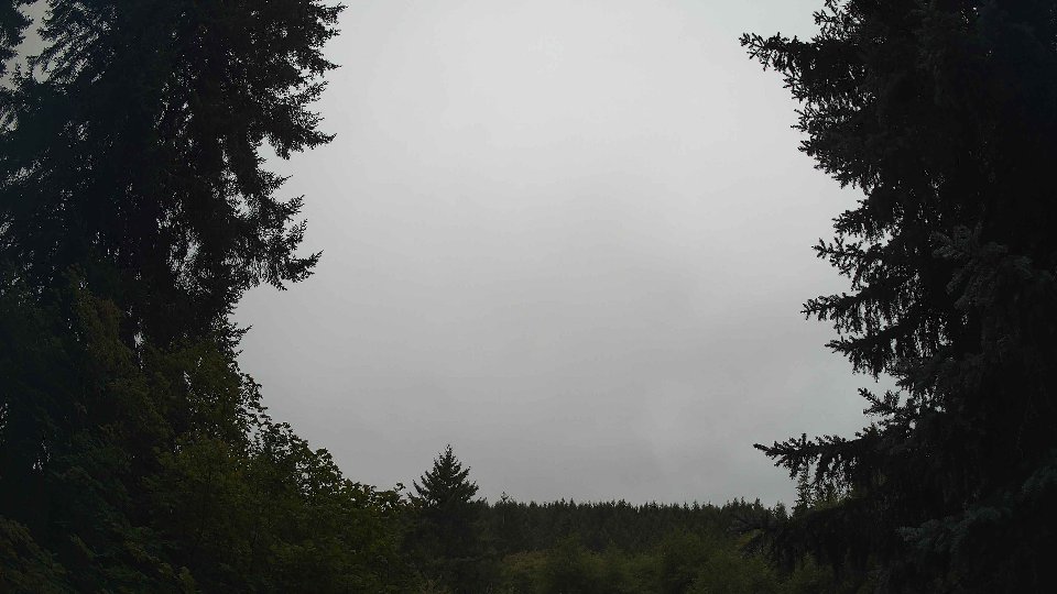 Pacific Northwest skyline timelapse frame from Aug 15th, 2026 at 6:45 AM