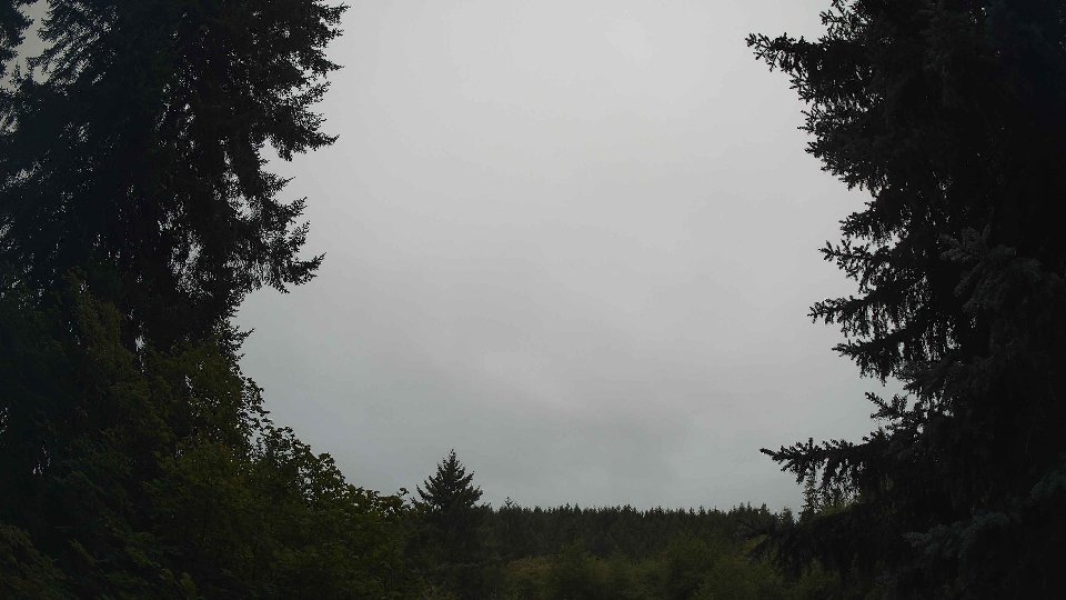 Pacific Northwest skyline timelapse frame from Aug 15th, 2026 at 7:00 AM