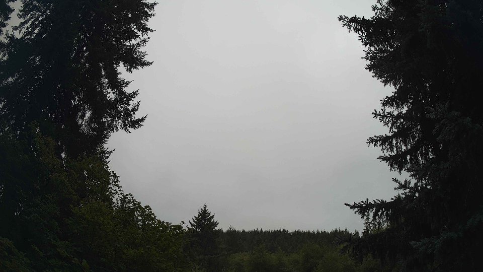 Pacific Northwest skyline timelapse frame from Aug 15th, 2026 at 7:15 AM