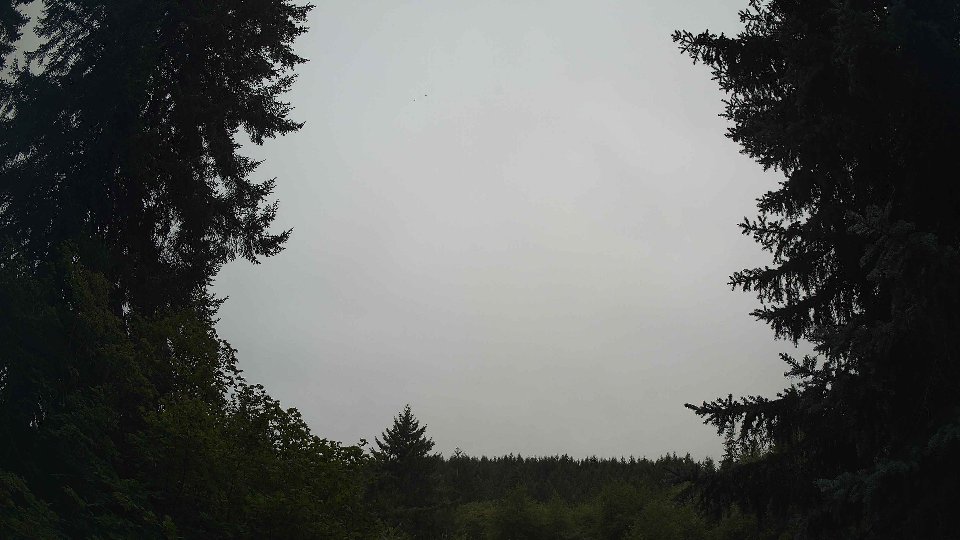 Pacific Northwest skyline timelapse frame from Aug 15th, 2026 at 8:00 AM
