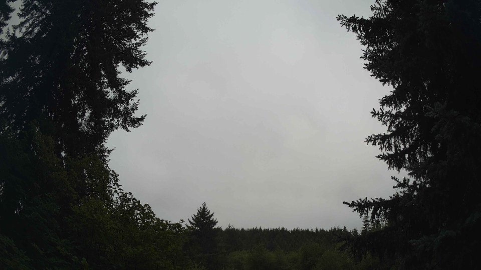 Pacific Northwest skyline timelapse frame from Aug 15th, 2026 at 9:00 AM