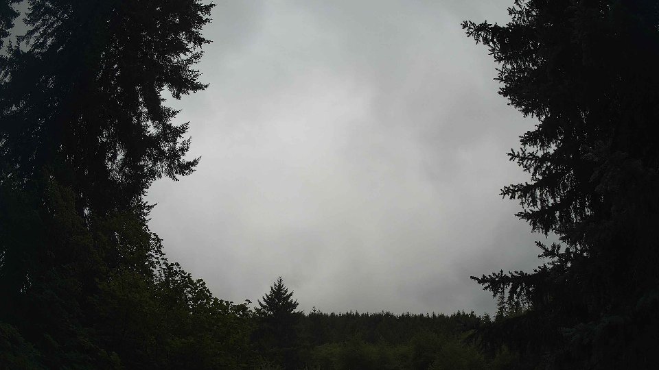 Pacific Northwest skyline timelapse frame from Aug 15th, 2026 at 11:45 AM