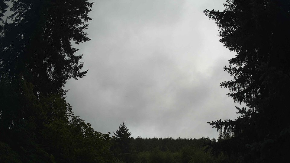 Pacific Northwest skyline timelapse frame from Aug 15th, 2026 at 12:15 PM